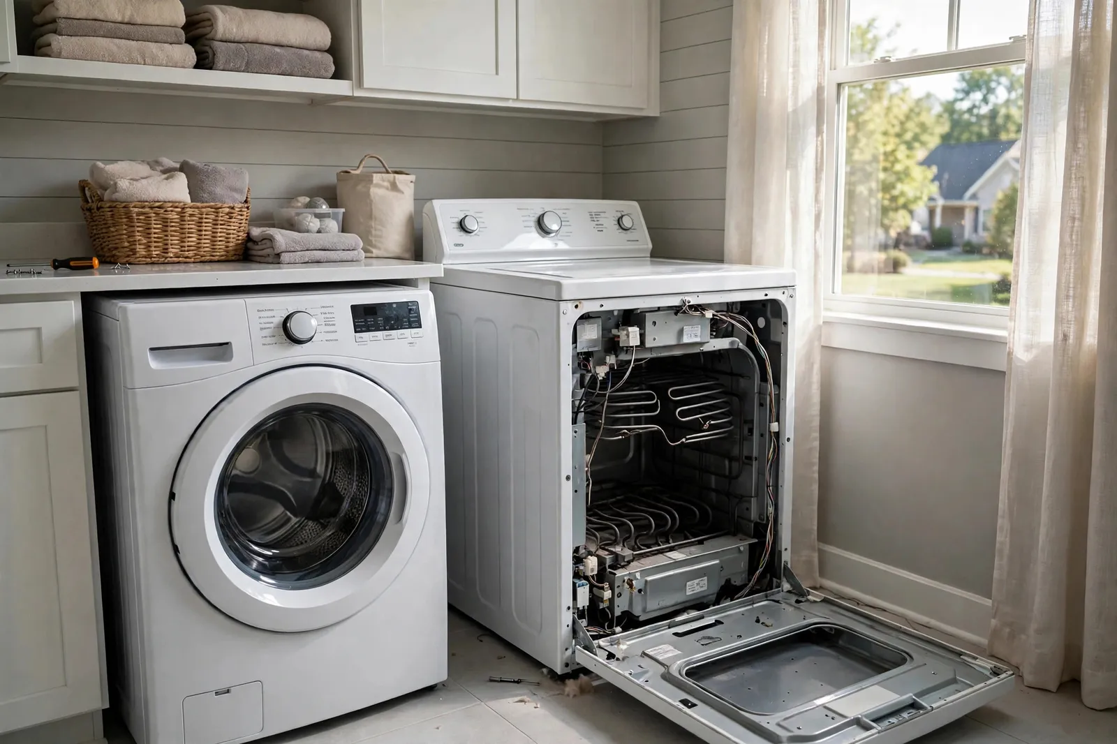 Before photo, No Heat During the Hottest Week in Sheffield, by Waldorf Appliance Repair