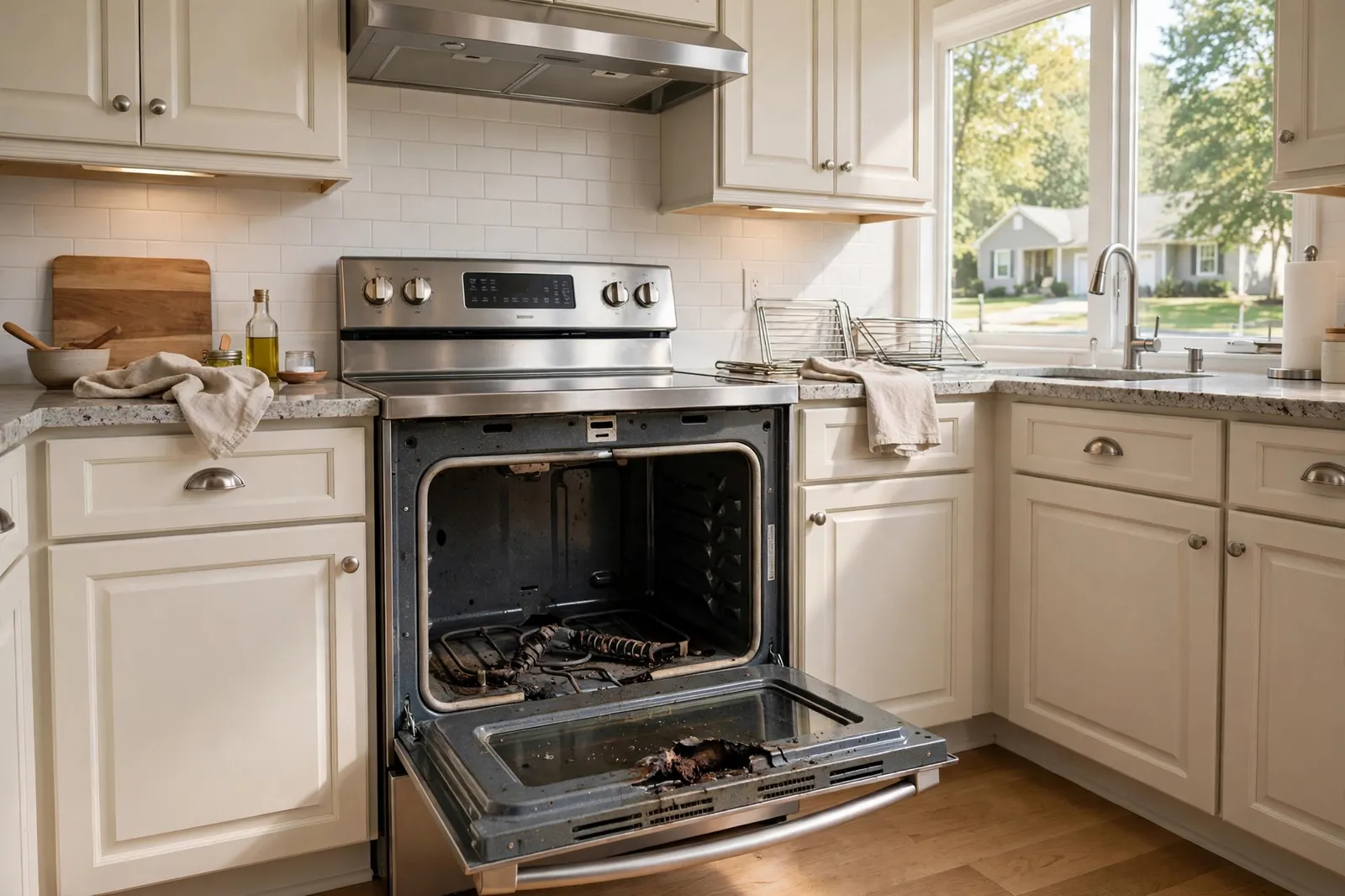 Before photo,  Oven Repair in Carrington, by Waldorf Appliance Repair
